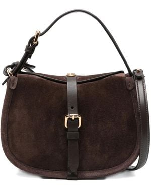 Etro Small Suede Pony Bag - Black