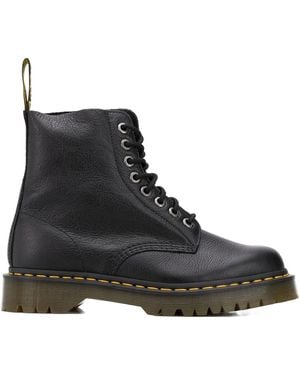 Dr. Martens レースアップ レザーブーツ - ブラック