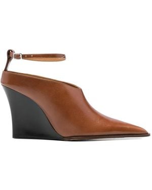 IRO Ankle-Strap Pumps - Brown