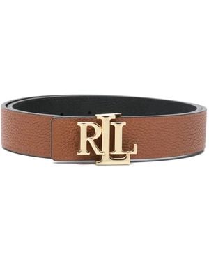 Ralph Lauren Logo-Detail Belt - White