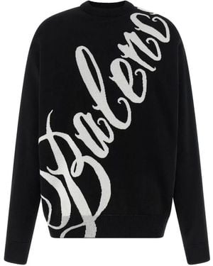 Balenciaga 'big B' Jumper - Black