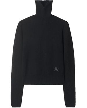 Burberry Coltrui Met Patch - Zwart