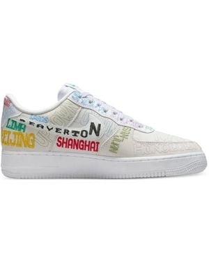 Nike Air Force 1 Low "World Tour" Trainers - White