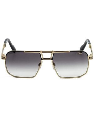 Cazal 9112 Square-Frame Sunglasses - Grey