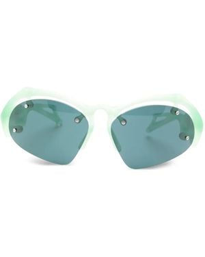 Paloceras Geometrische Nexoris Sonnenbrille - Grün