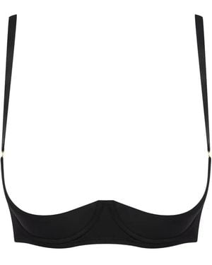 Maison Close Ouvert Bra - Black