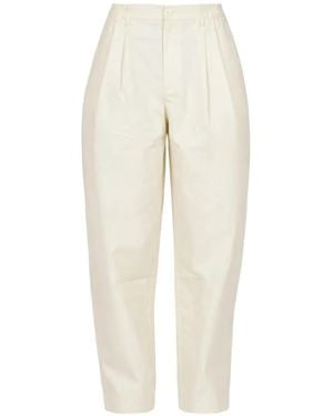 Woc Pleated Trousers - White