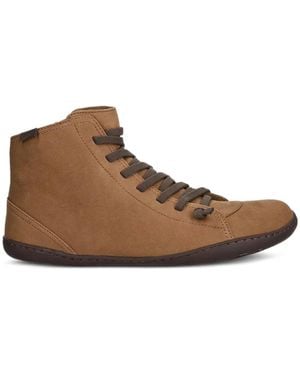 Camper Peu Lace-Up Trainers - Brown