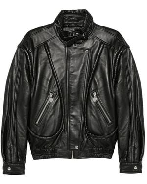 Isabel Marant Leather "Carole" Jacket - Black