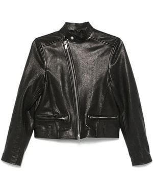 Ann Demeulemeester Giacca Biker Ikra - Nero