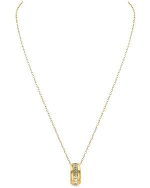 Pragnell 18Kt Manhattan Gelbgoldhalskette Mit Diamanten - Mettallic