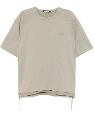 Spoonyard Side Lace-Up T-Shirt - White