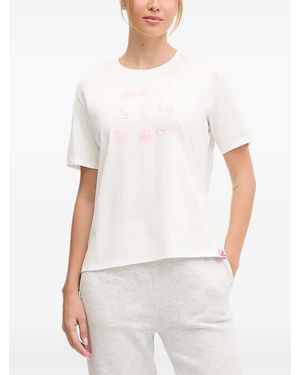 Bogner Graphic Print T-Shirt - White