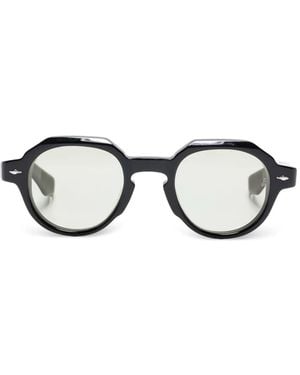 Jacques Marie Mage Sonnenbrille Mit Geometrischem Gestell - Schwarz