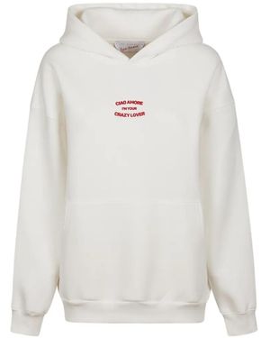 Giada Benincasa I'M Your Crazy Lover Hoodie - White