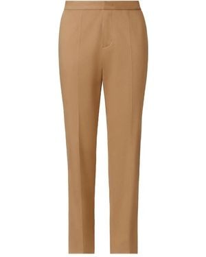 Fabiana Filippi Pleated-Front Trousers - Natural