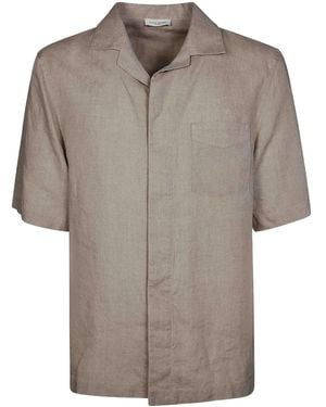 Paolo Pecora Short-sleeve pocket shirt - Grau