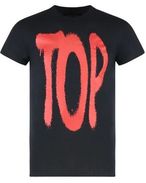 Vlone(GOAT) T-Shirt mit Print - Schwarz