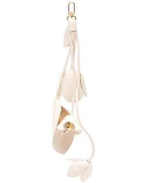 THEMOIRÈ Porte-Clés À Pendentif Fleur - White