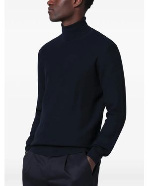 Tagliatore Roll-Neck Jumper - Blue