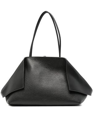 MINOBOSSI Bolso De Hombro Valerie De Piel - Negro