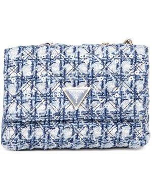 Guess Gevoerde Tas - Blauw