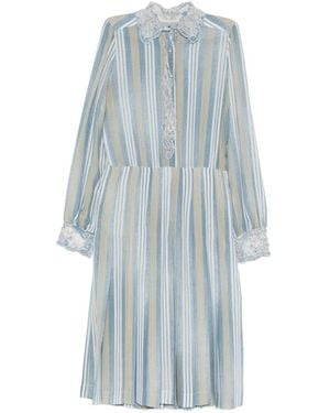 Ermanno Scervino Sem Dress - Blue