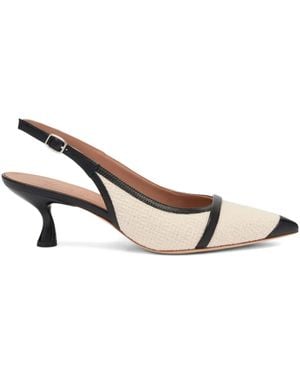 Malone Souliers Pumps Jama Con Cinturino Posteriore 45Mm - Metallizzato