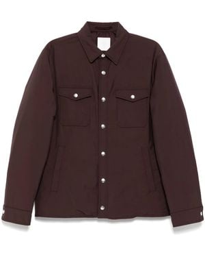 Eleventy Padded Jacket - Brown