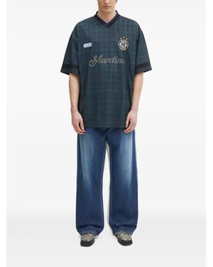 Ambush Two-Tone Panelled Jeans - Blue