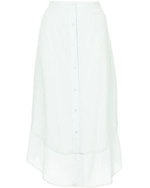 Sies Marjan Layered Button Up Skirt - White