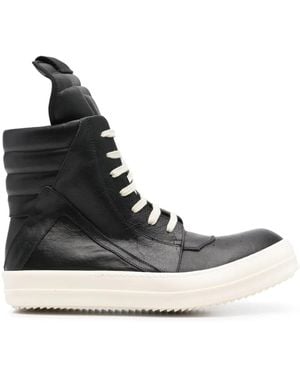 Rick Owens Hollywood Runway Geobasket Sneakers - Schwarz
