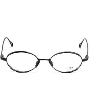 Cazal 5024 Brille Mit Ovalem Gestell - Schwarz