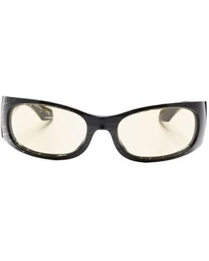 Alain Mikli Rectangle-Frame Sunglasses - Natural