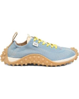 Ami Paris Mesh Low-Top Trainers - Blue