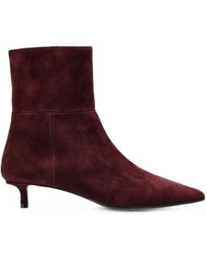 Jimmy Choo Lory Suede Ankle Boots - Purple