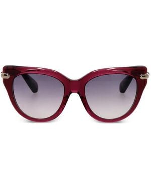Chrome Hearts Cat-Eye Sunglasses - Purple