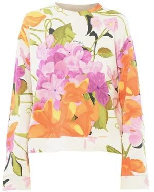 Viktor & Rolf Sweat À Fleurs - Neutre