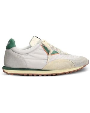 4b12 Panelled Trainers - White