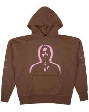 Sp5der Sudadera Thug Con Capucha - Marrón