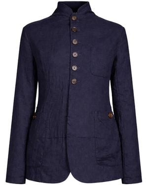 Aleksandr Manamïs Cordelia Button Cordelia Jacket - Blue