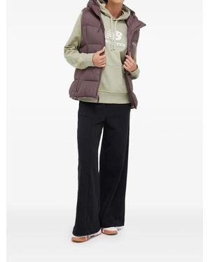 Columbia Hooded Puffer Gilet - White