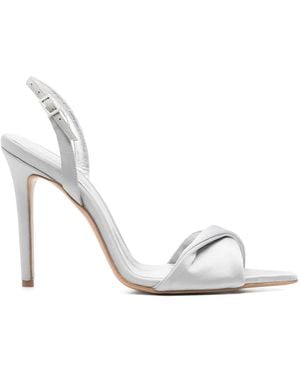 Ginissima 110Mm Slingback Sandals - White