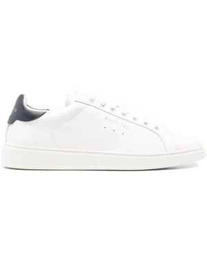 Manuel Ritz Leather Sneakers - White