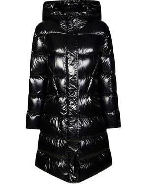 Moncler Bellevue Hooded Coat - Black