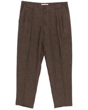 Briglia 1949 Portobellos Pleated Trousers - Grey