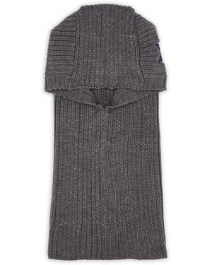 Needles Embroidered-Butterfly Balaclava - Gray