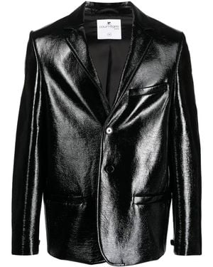 Courreges Blazer Con Zip - Nero