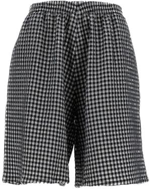 Irie Gingham Shorts - Grey