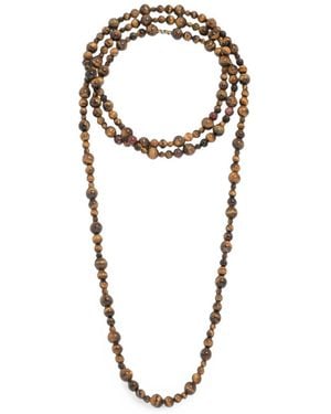 Jennifer Behr Veda Beaded Necklace - Blue